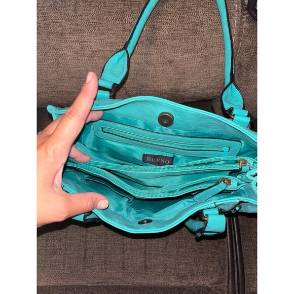 Bueno turquoise purse - Picture 2 of 7
